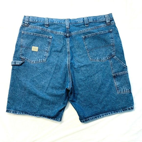 Vtg Wrangler Relaxed Fit Carpenter‎ Denim Shorts - Picture 1 of 12